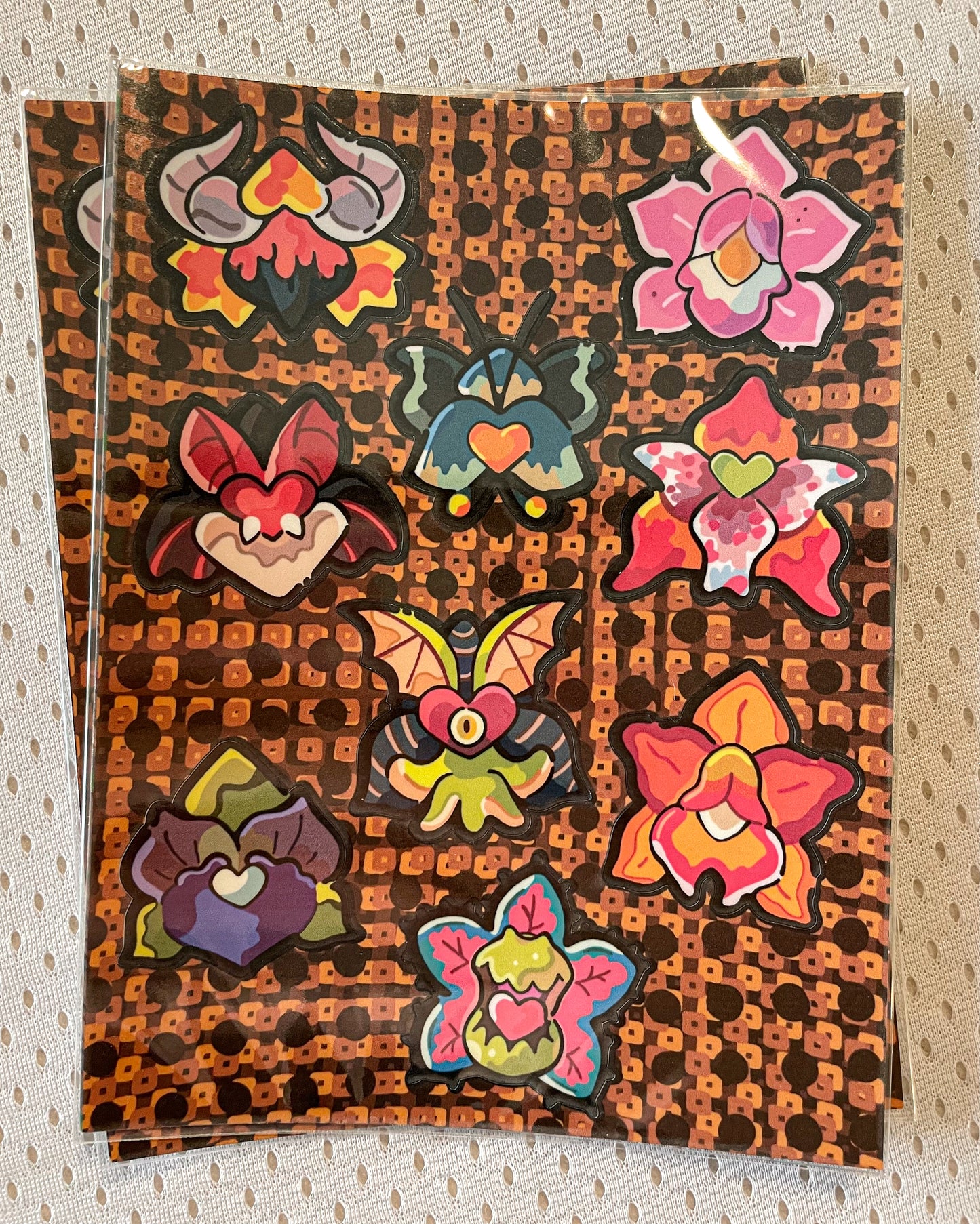 Spring Festival Orchids | Cozy Grove Sticker Sheet