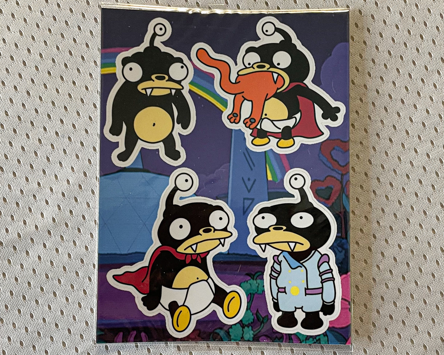 Nibbler | Futurama Sticker Sheet