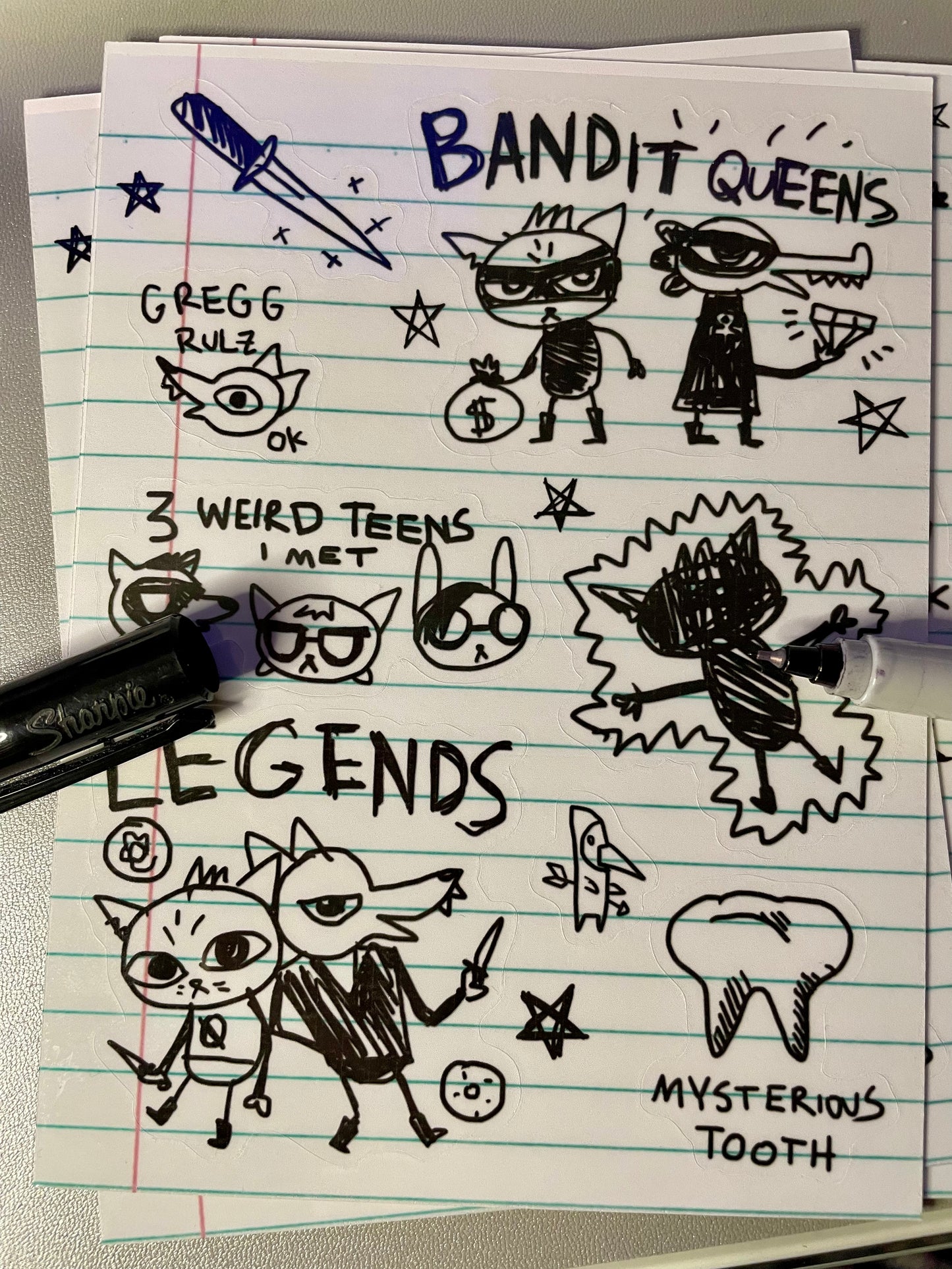 Best Buds | Night in the Woods Sticker Sheet