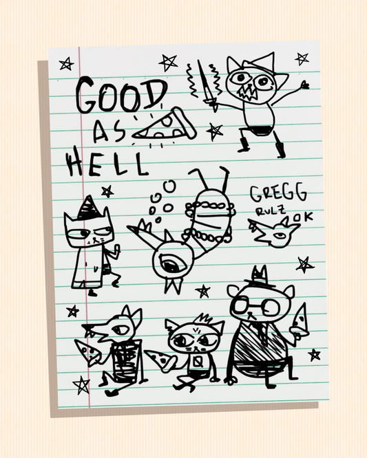 Pizza Party | Night in the Woods Sticker Sheet