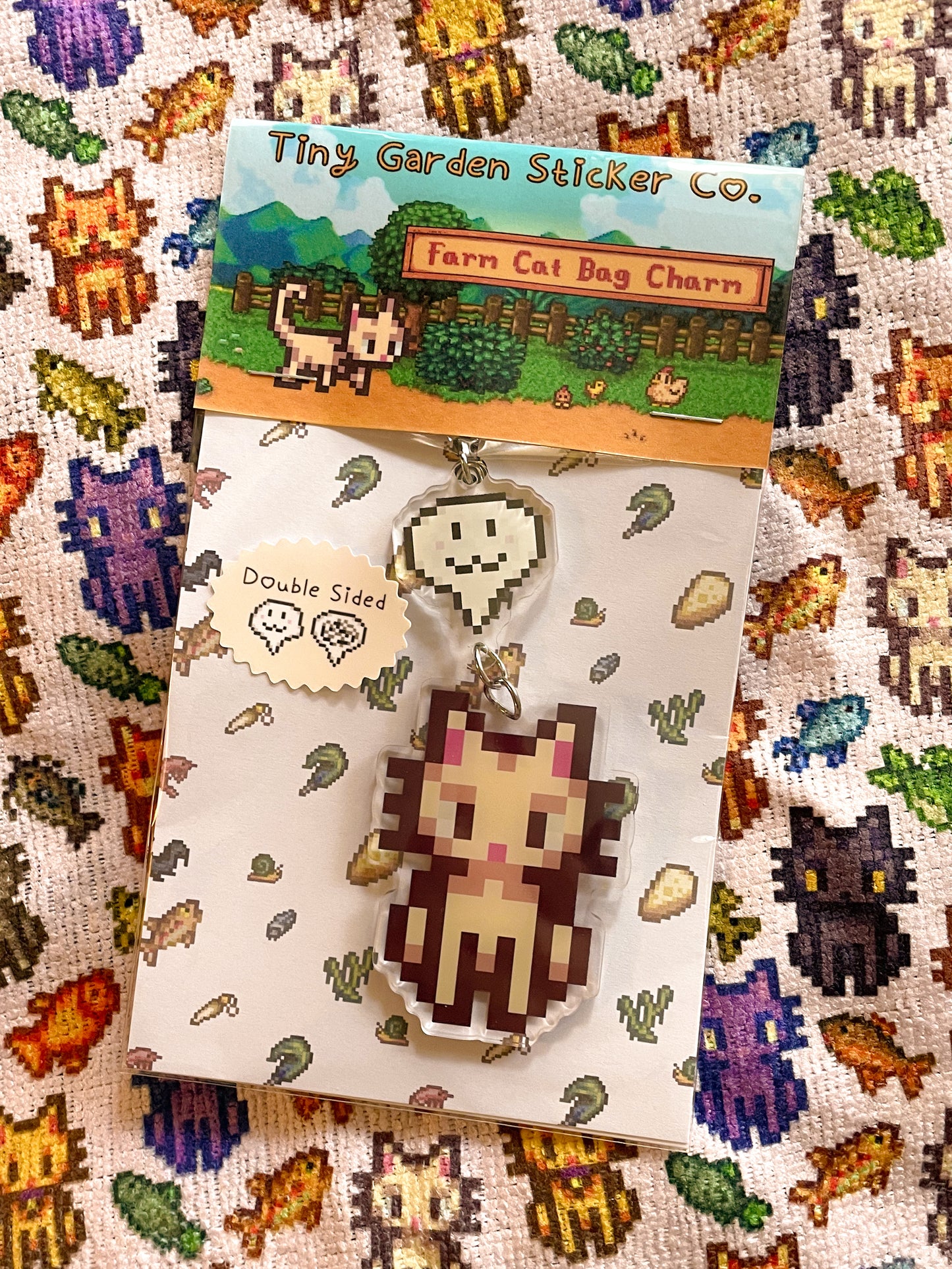 Farm Cat | Stardew Valley Keychain
