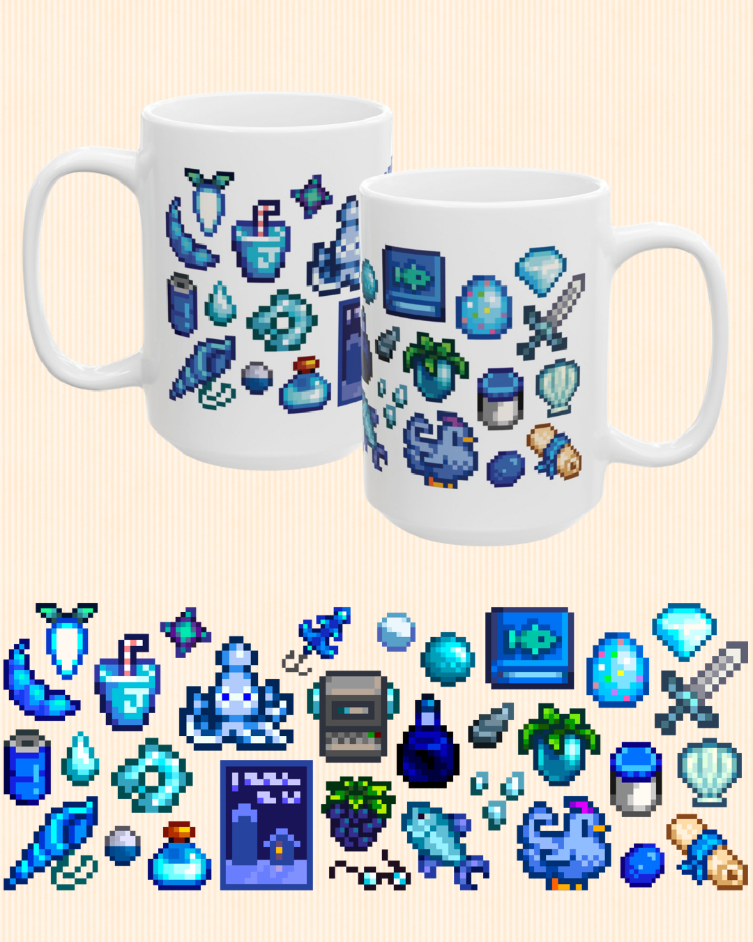 Moody Blues Collection | Stardew Valley Mug
