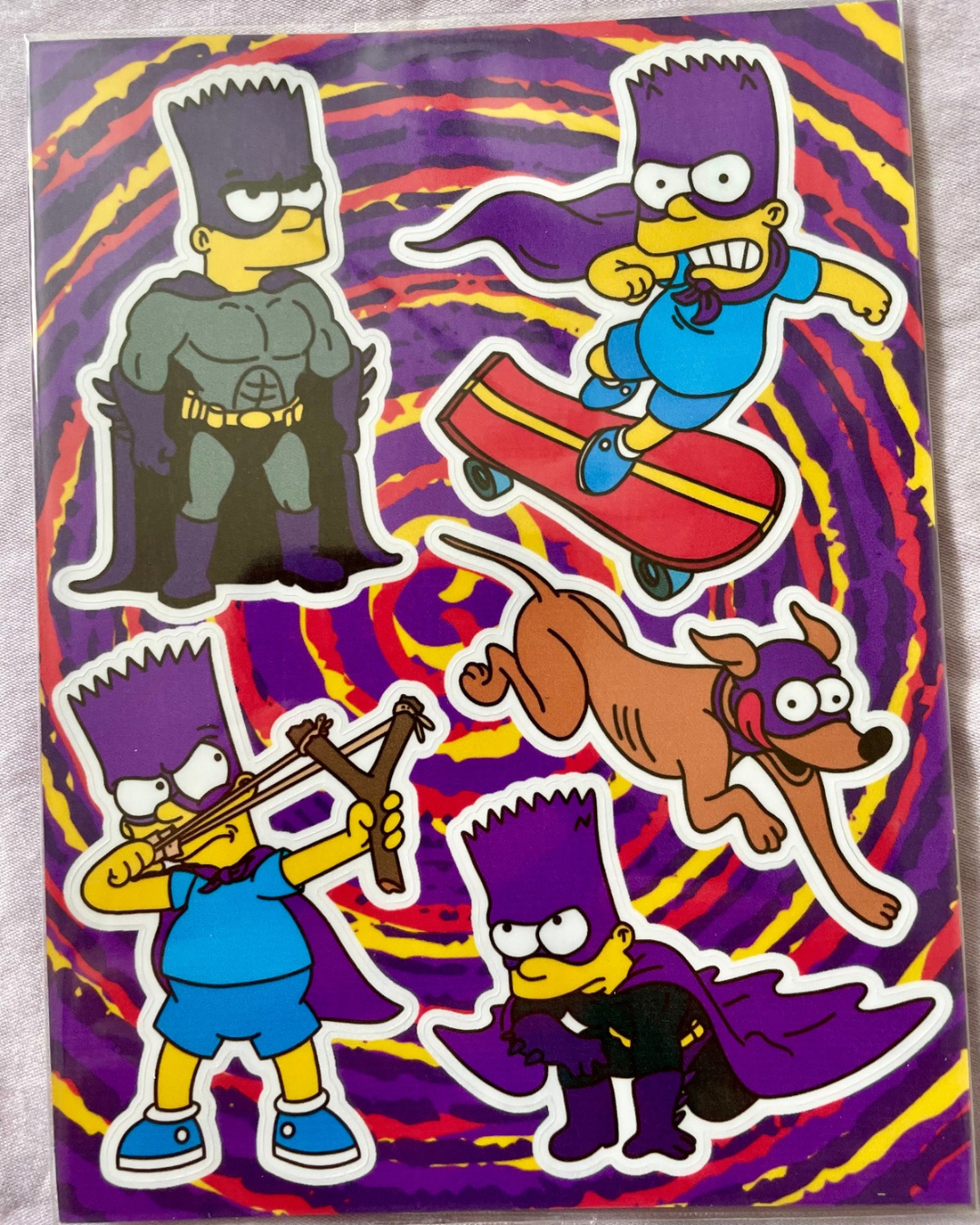 Bartman | The Simpsons Sticker Sheet