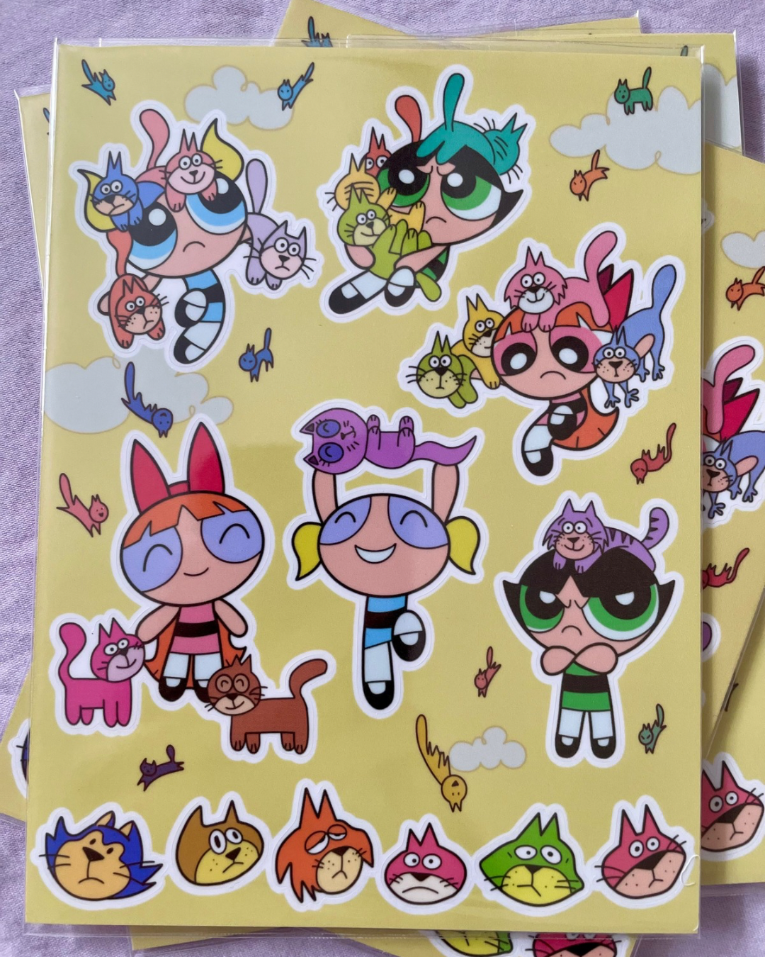 Catastrophe! | Powerpuff Girls Sticker Sheet