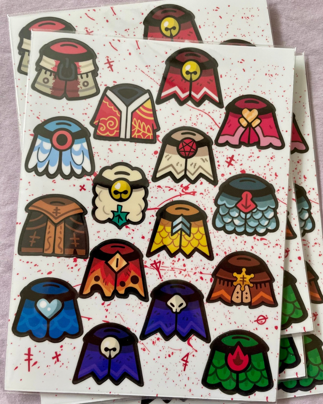 Fleece Collection | Cult of the Lamb Sticker Sheet