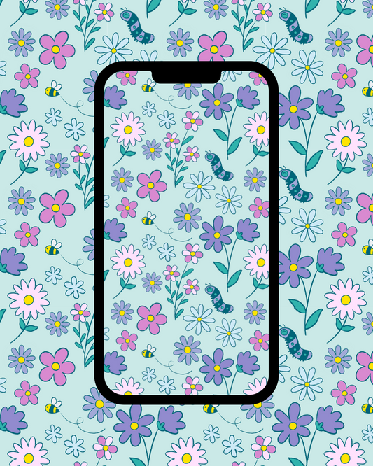 Spring 🐛 | Phone Background