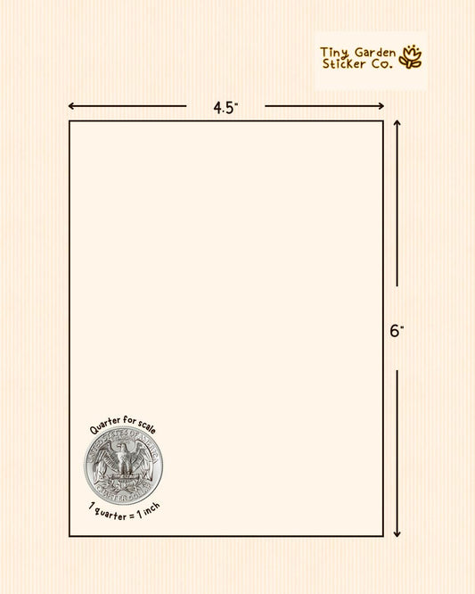 Fields of Mistria – Flower Collection Sticker Sheet | 27 Flowers Included