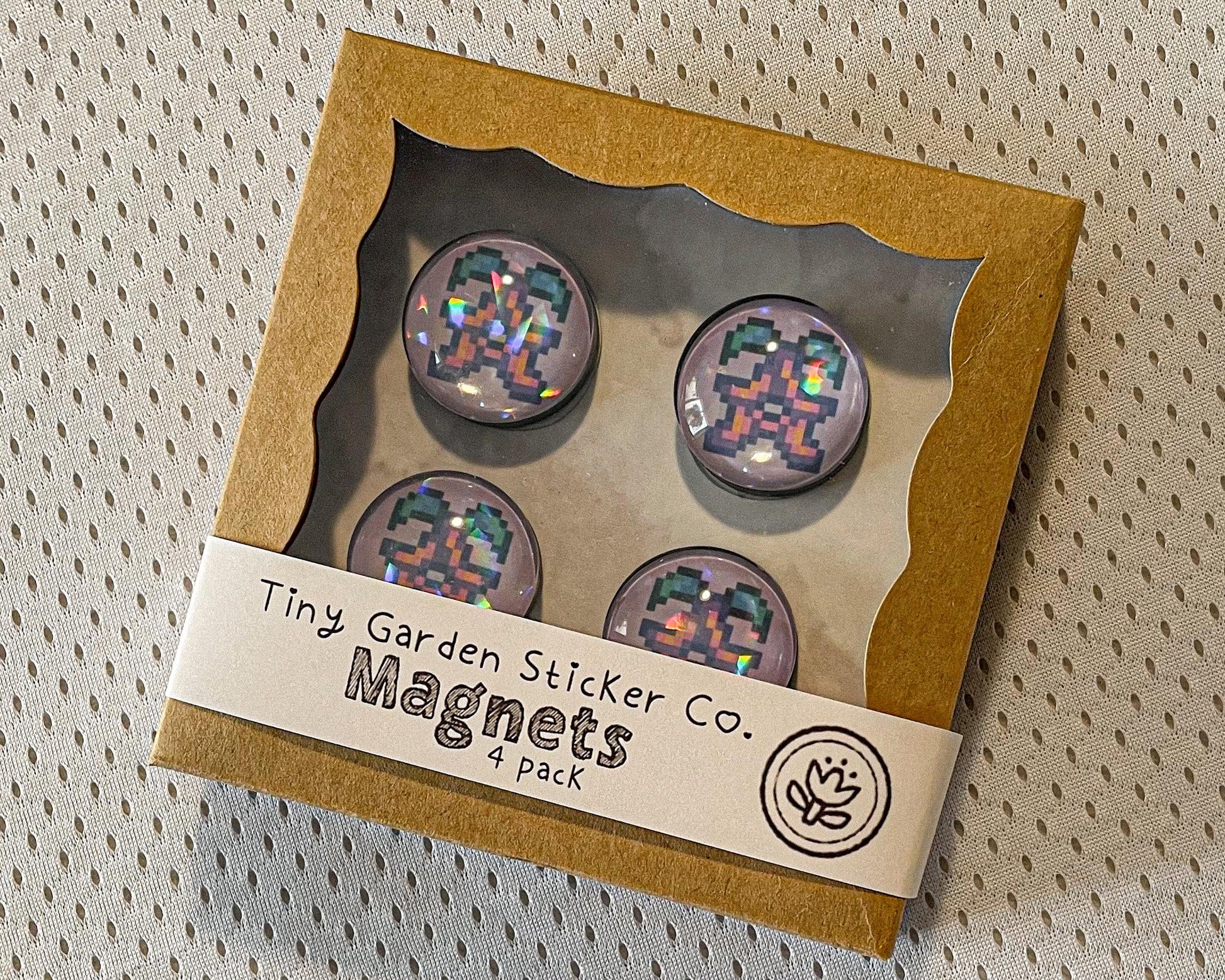 Bubble Stardrop Magnets - Stardew Valley Magnets Set - Holographic Rainbow