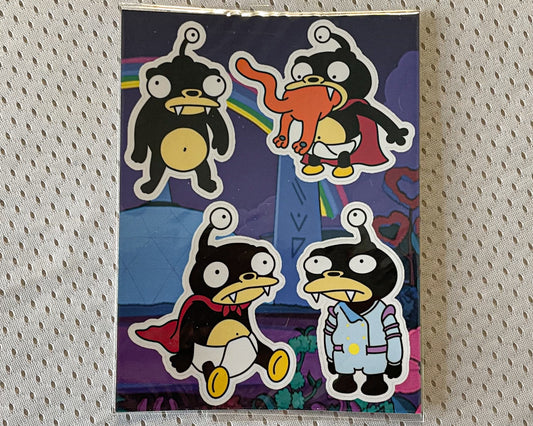 Nibbler | Futurama Sticker Sheet