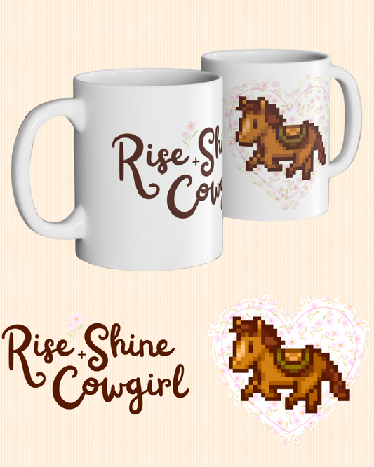Rise + Shine Cowgirl | Stardew Valley Mug