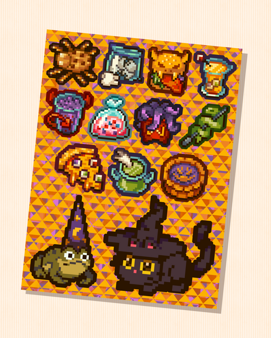 Halloween Festival | Sun Haven Sticker Sheet