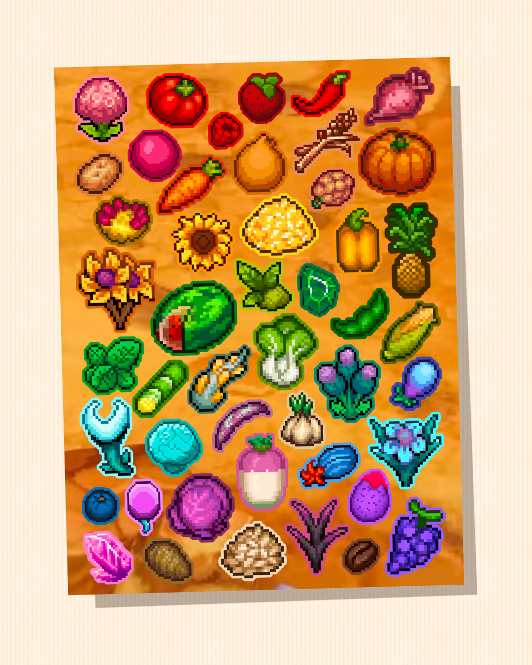 Harvest Collection | One Lonely Outpost Sticker Sheet