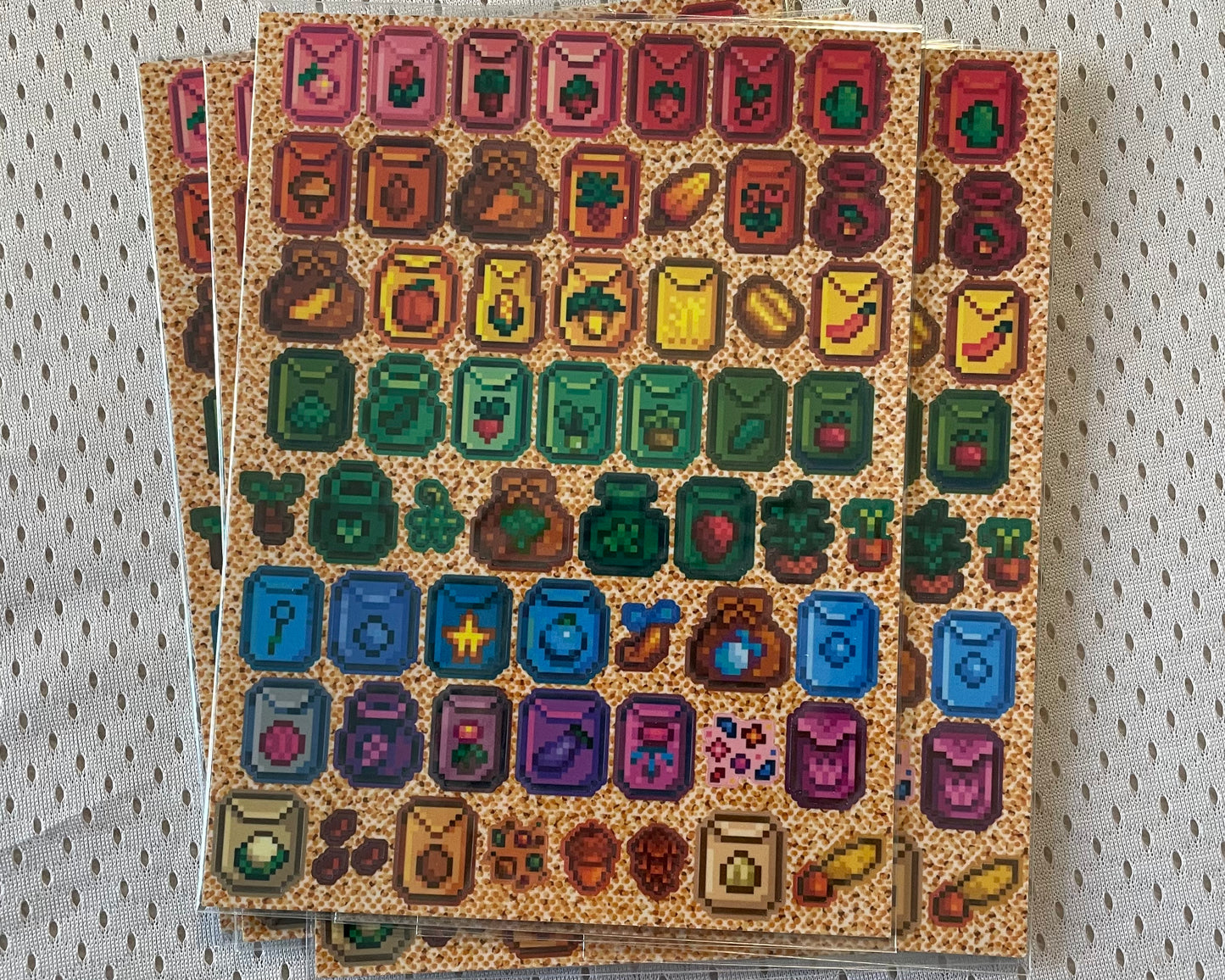 Seed Collection | Stardew Valley Sticker Sheet