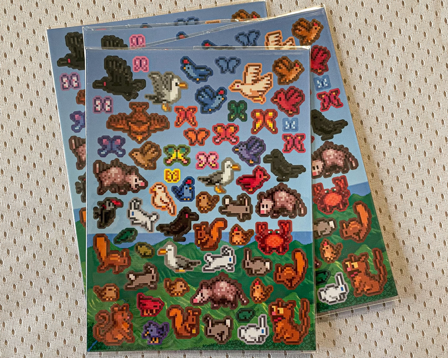 Peclican Town Critters | Stardew Valley Sticker Sheet