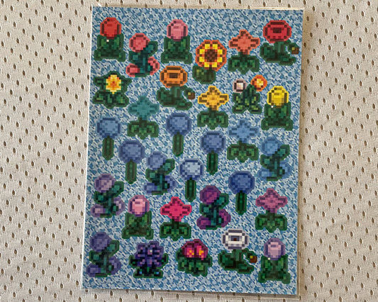 Flowers | Stardew Valley Sticker Sheet