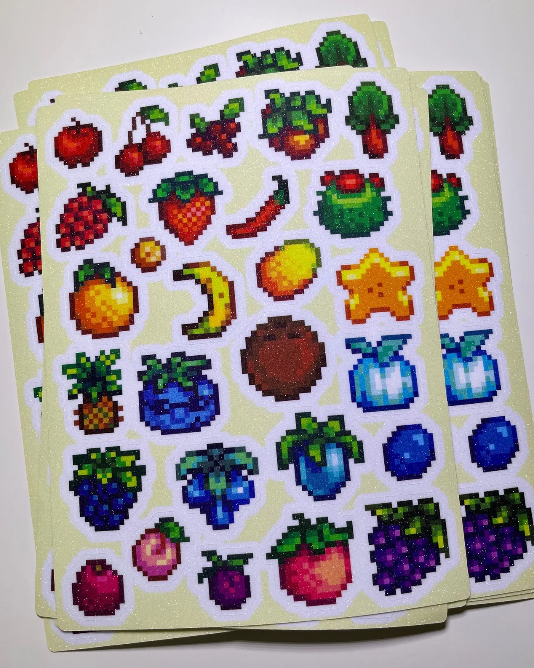 Fruits Collection | Stardew Valley Sticker Sheet