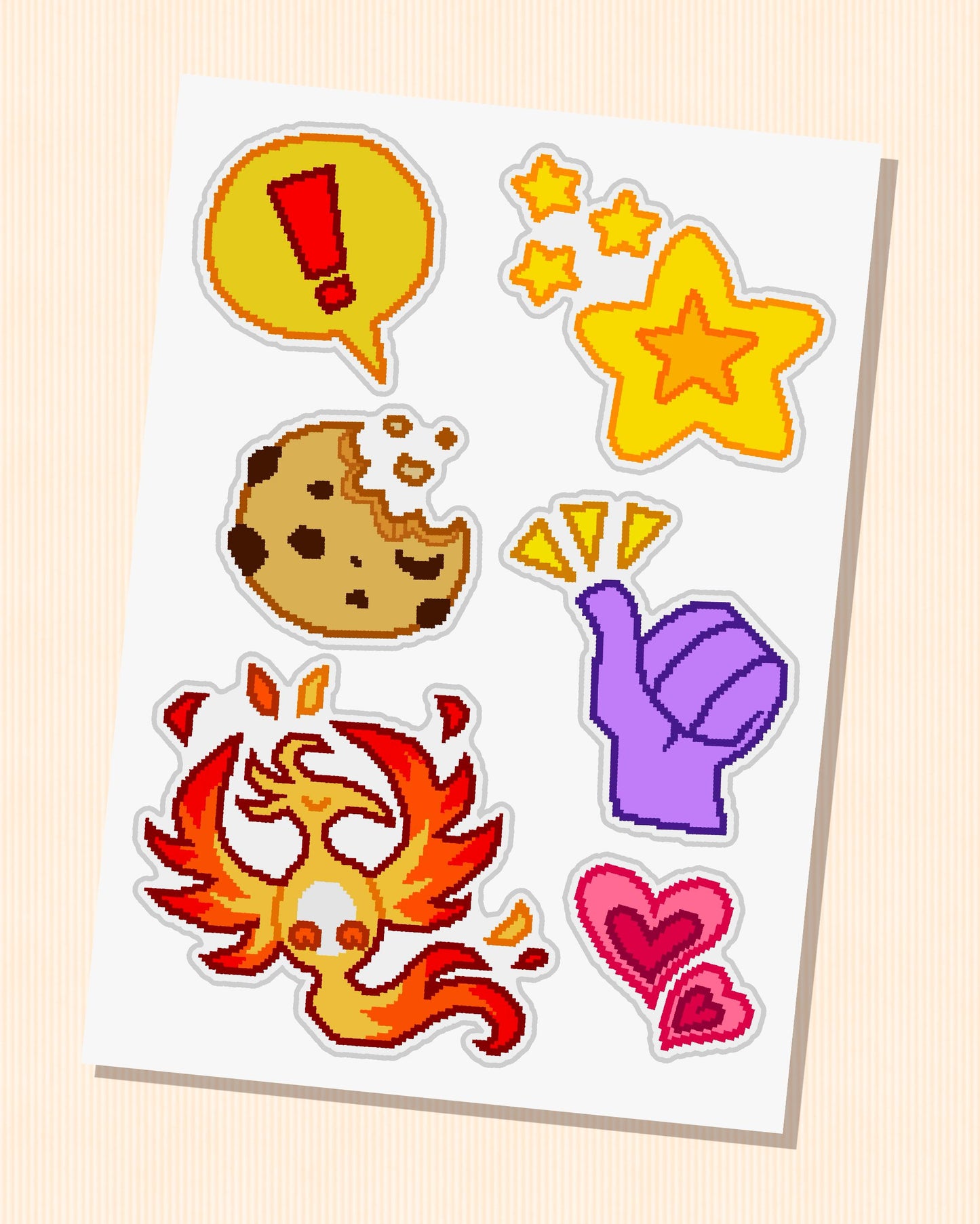 Unpacking Achievement Stickers - Gaming Sticker Sheet - Unique Rare