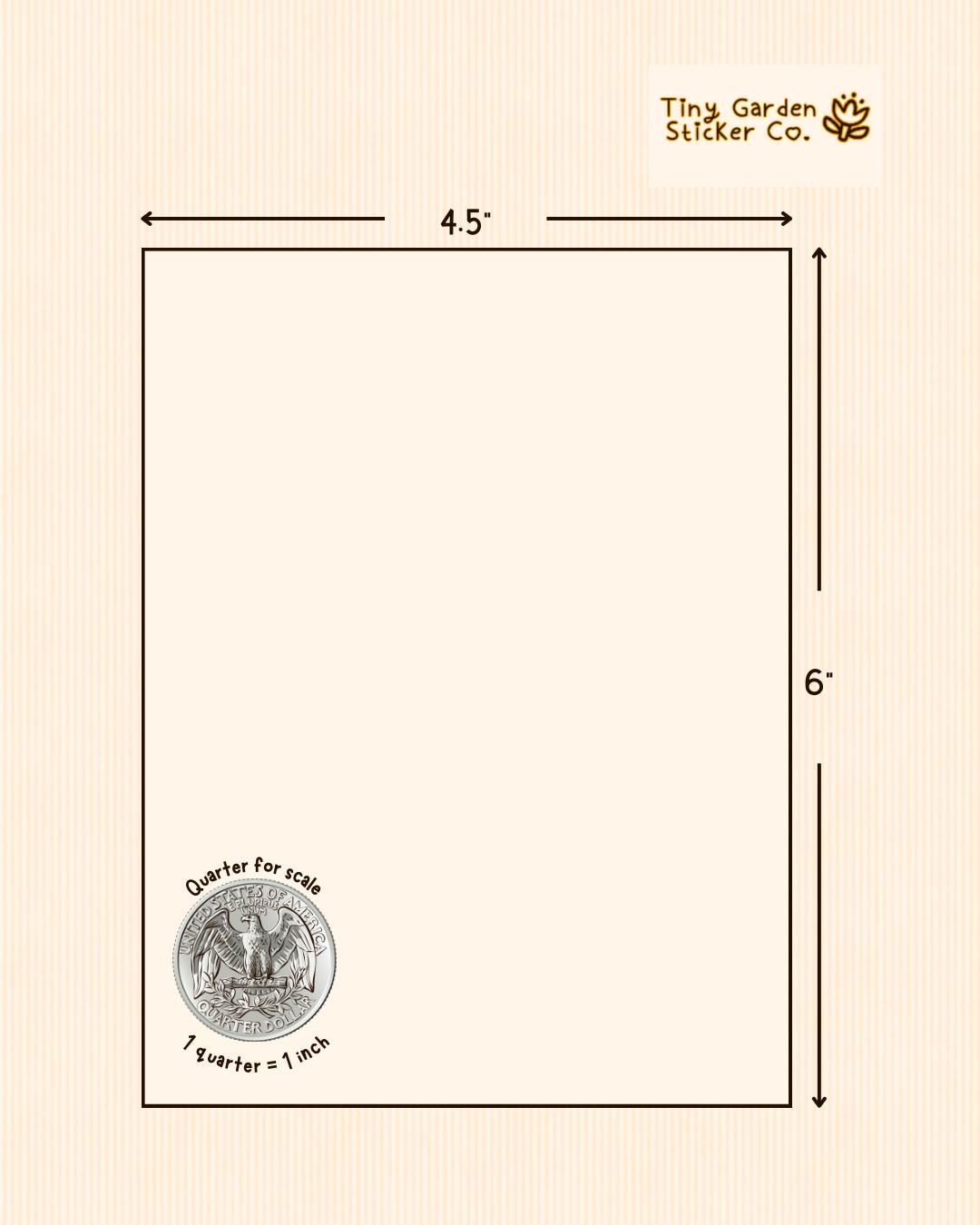 One Lonely Outpost Fish Sticker Sheet – Cute Unique Stickers for Journals, Planners, and Gifts - Cozy Gaming Decor