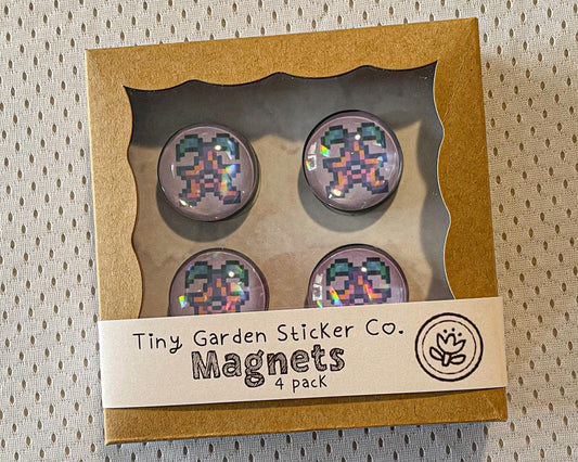 Bubble Stardrop Magnets - Stardew Valley Magnets Set - Holographic Rainbow