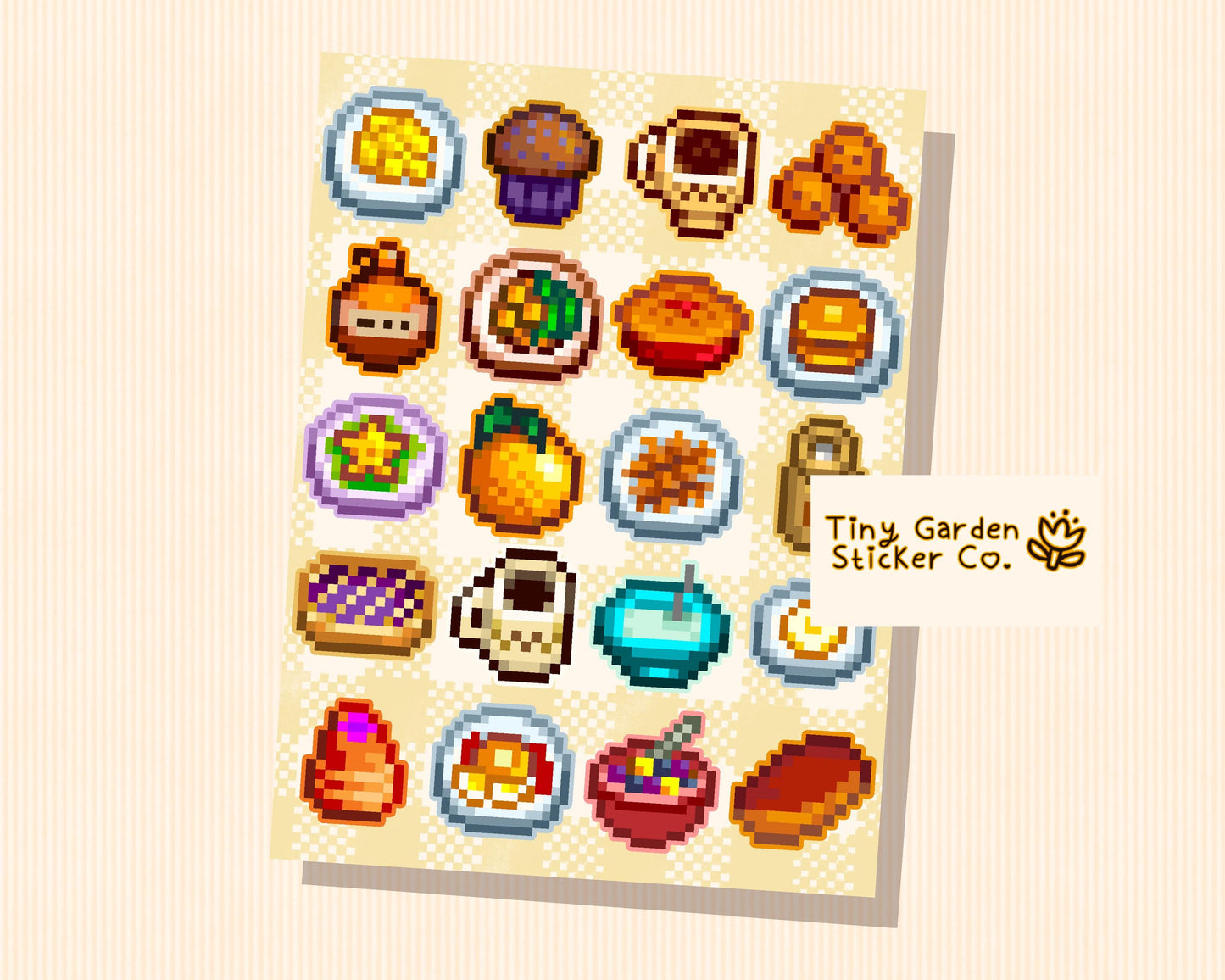 Stardew Valley Food Stickers - Full Collection Available