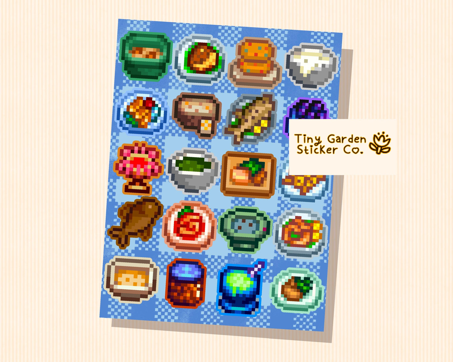 Stardew Valley Food Stickers - Full Collection Available