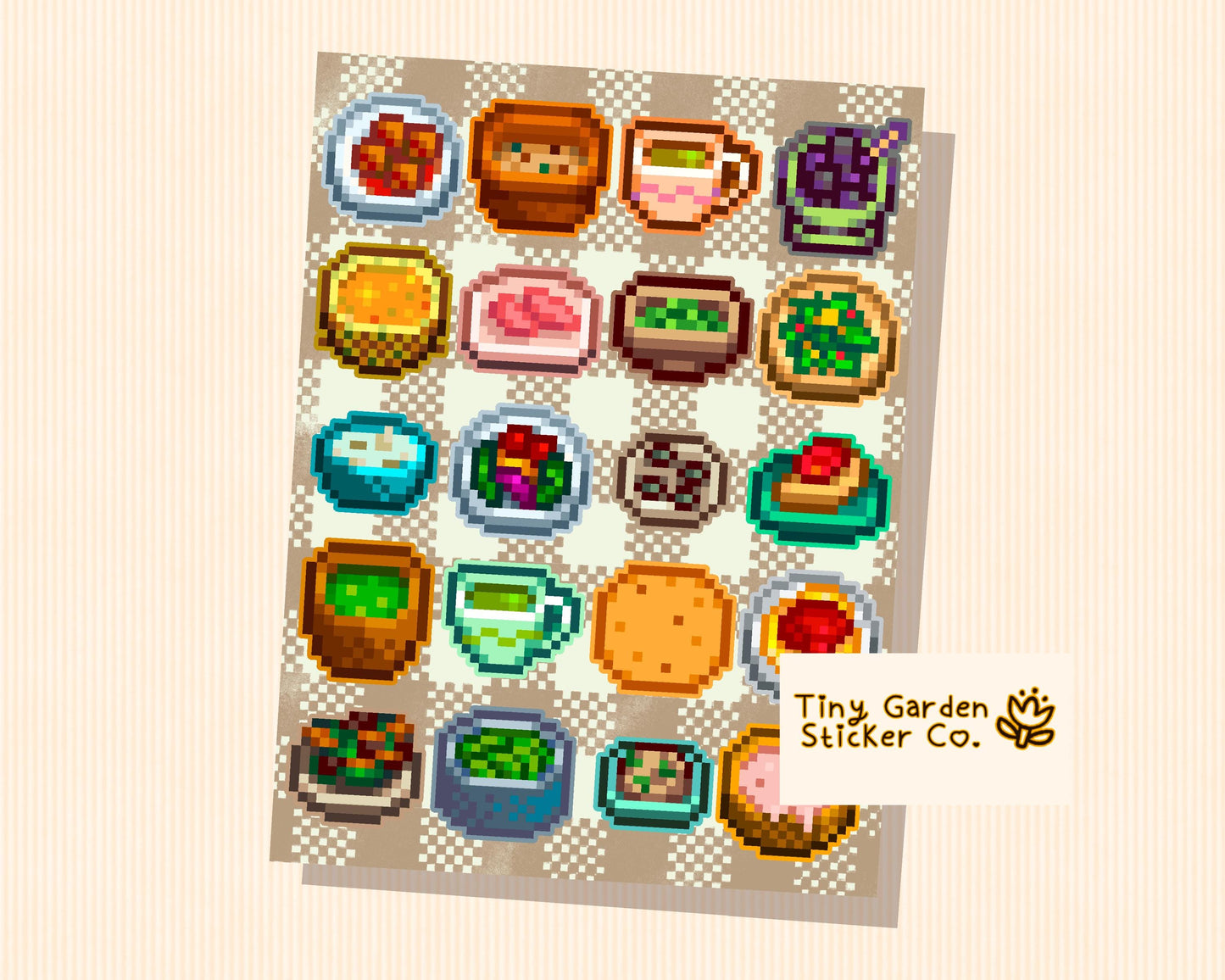 Stardew Valley Food Stickers - Full Collection Available